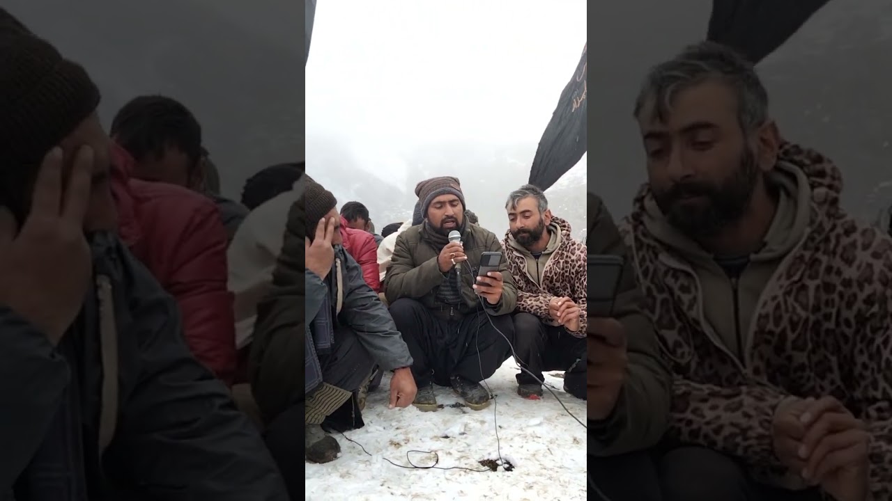 Burushaski Marsiya 2022 Chehlum Majils Summayar  Chumarbakor Nagar Noha khuwan Shahid Hussain