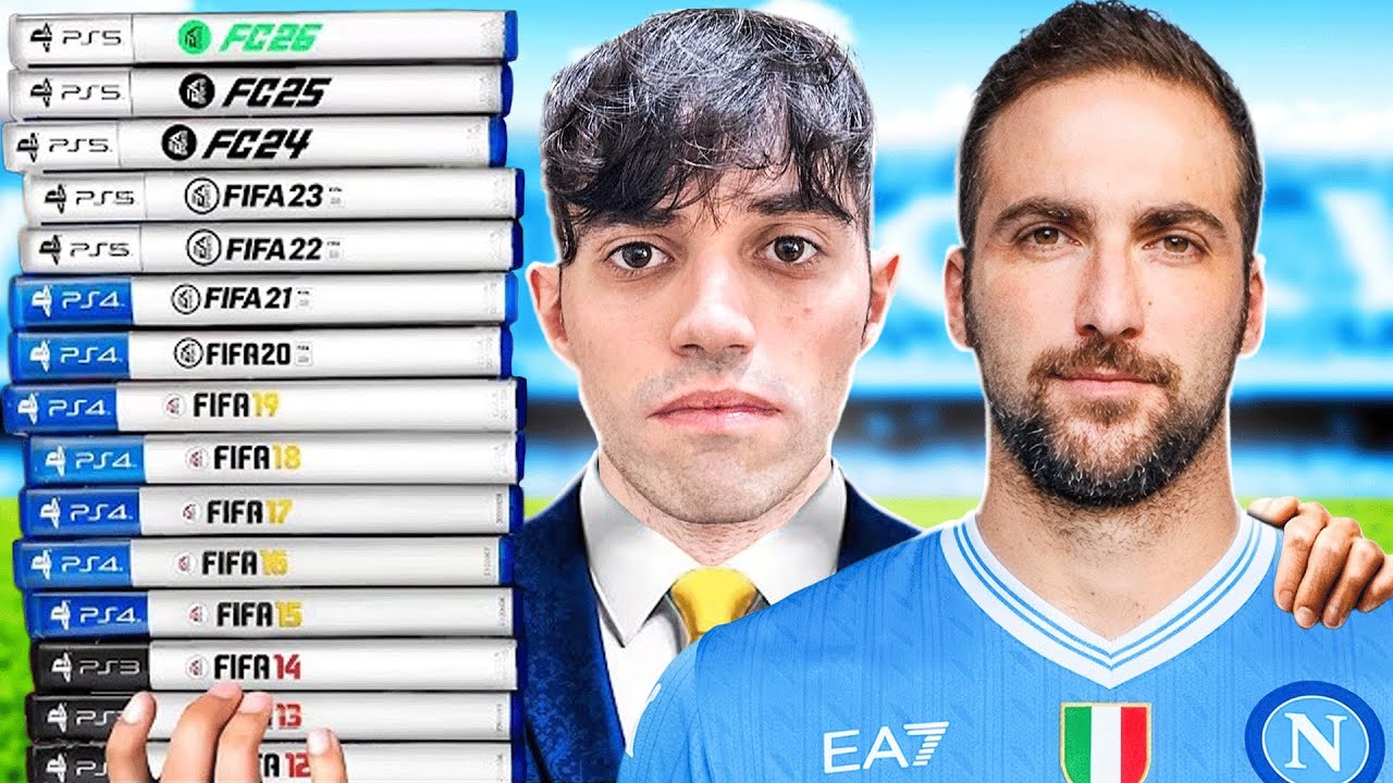 1 GIOCATORE per OGNI GIOCO DI CALCIO! - NUOVA CARRIERA su FC26! 