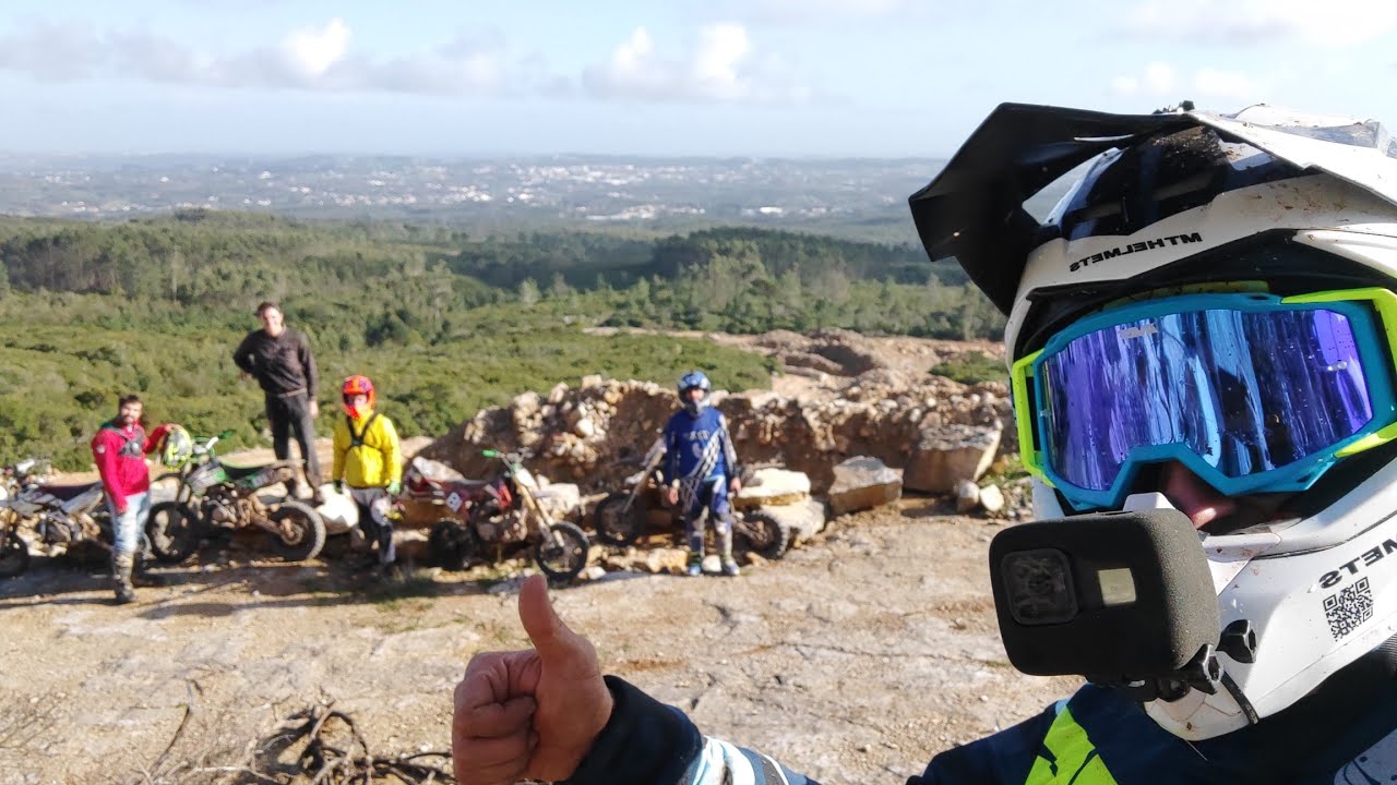 PIT BIKES NO MONTE !!! ATOMIC 140 ENDURO