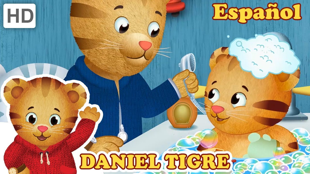Daniel Tigre en Español 👨‍👩‍👧‍👦🏡 Tiempo en familia con mamá y papá - pinta. 1 🐯 episodios completos