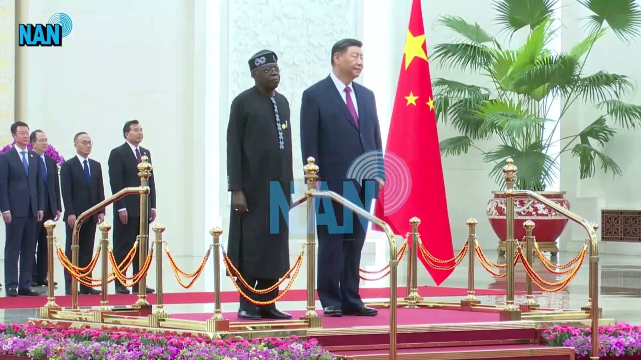 President Tinubu’s moments in China