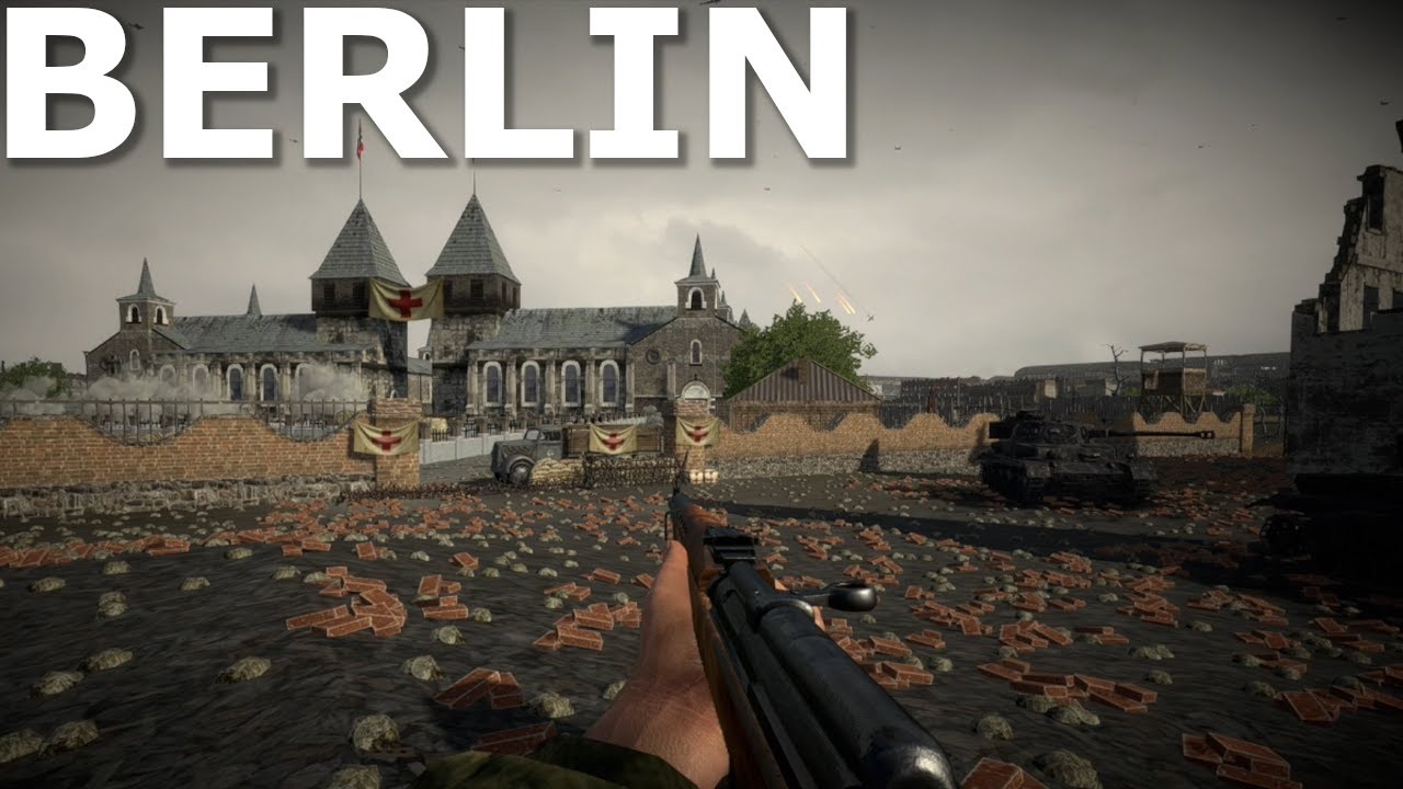 The Battle of Berlin, Germany 1945 | Marienkirche | Easy Red 2 Mod