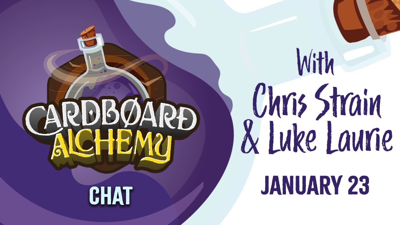 Cardboard Chat 1/23: With Special Guests Luke Laurie & Chris Strain!