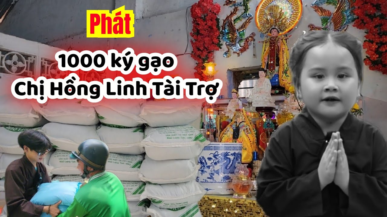 🔴Tin Vui - Bà Con Đến Nhận 1000 Ký Gạo Bé Tường Lam ! Được MTQ Hồng Linh Ở Mỹ Tài Trợ.