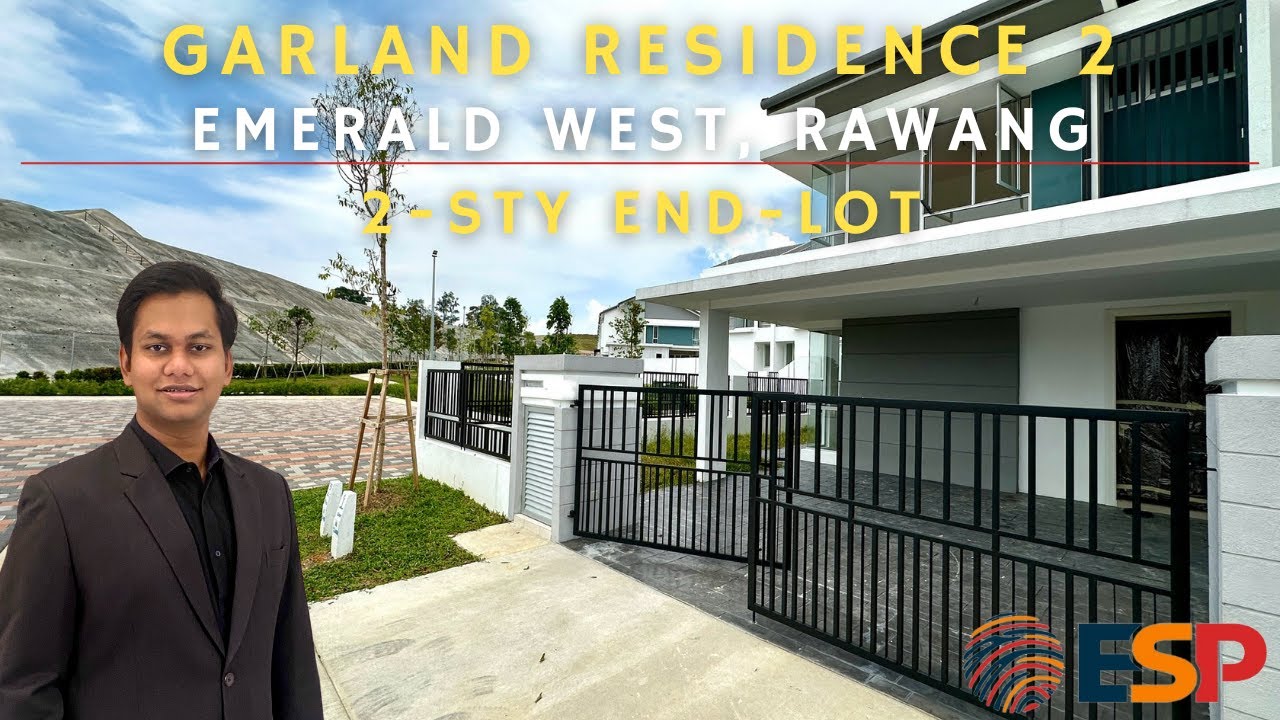 For Sale (WTS) | Garland Residence 2, Emerald West, Rawang | 2-Sty end-lot