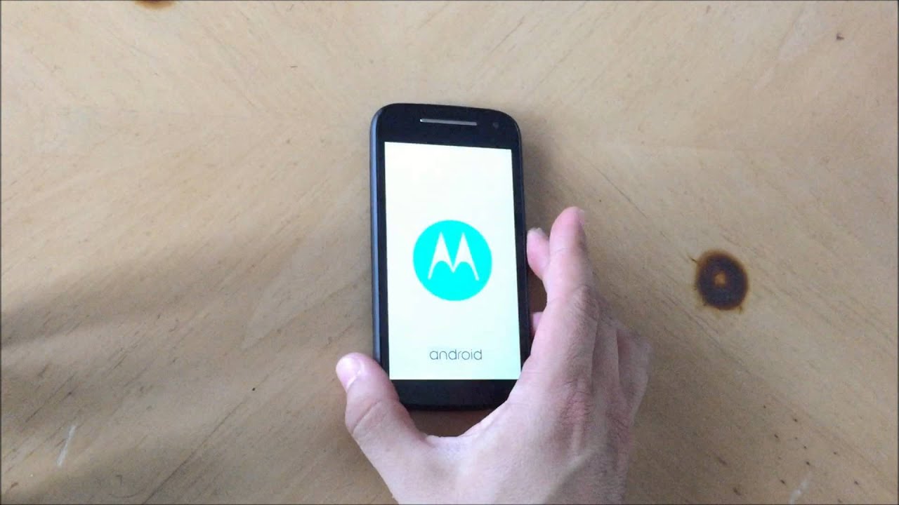 Como resetear a modo fabrica el Motorola Moto E 2nd Gen - Hard Reset