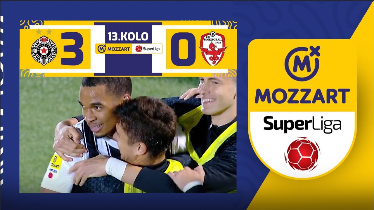 Mozzart Bet Super liga 2023/24 - 13.Kolo: PARTIZAN – VOŽDOVAC 3:0 (0:0)
