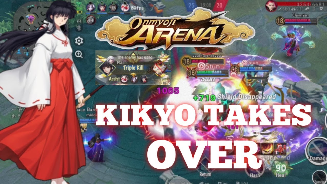 Kikyo Domination | Full Gameplay Showcase | Onmyoji Arena | RG #gameplay