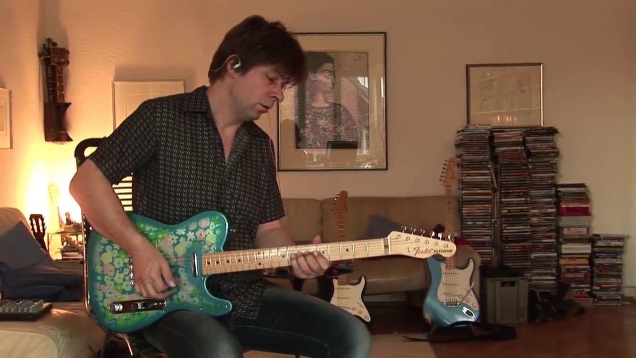 Fender Telecaster blue paisley (Japan)
