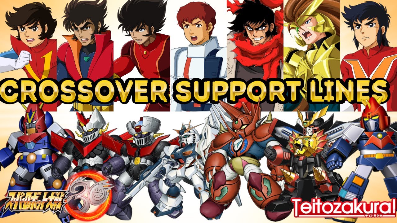 【スーパーロボット大戦30】 クロスオーバー援護特殊セリフ Crossover Support Lines - Super Robot Wars 30
