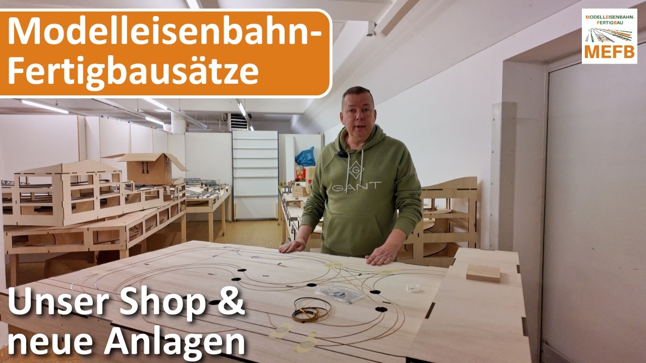 Vorstellung des Online- Shops & neue Anlagen / MEFB / Fertiganlage / Holzbausatz / Spur H0 / M&auml;rklin