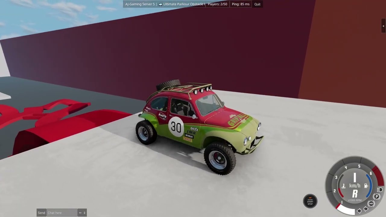 BeamNG Multiplayer Parkour (Twitch)