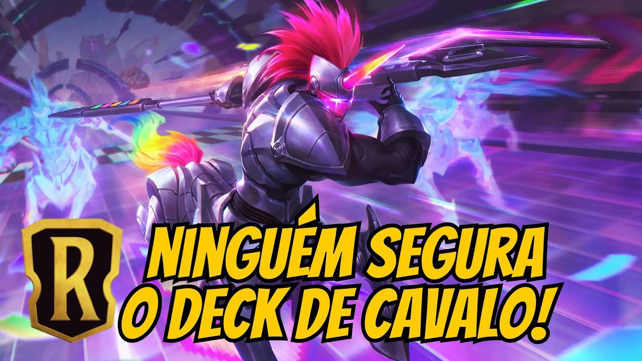 NOVO DECK DE HECARIM ZED FICOU IMORAL - Legends of Runeterra