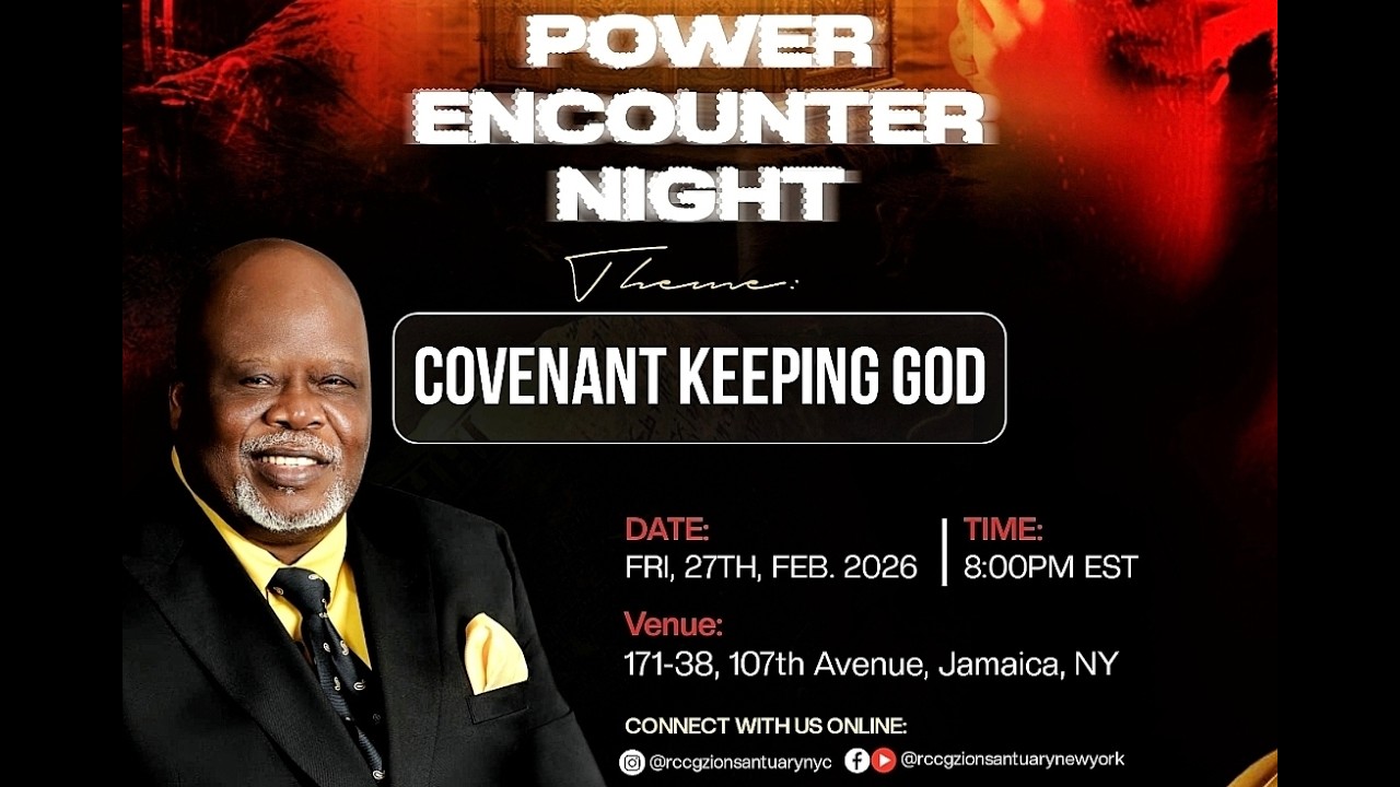 POWER ENCOUNTER NIGHT | COVENANT KEEPING GOD | FEBRUARY 27, 2026