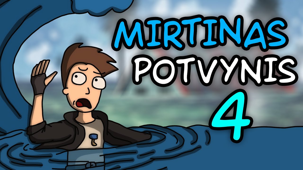 MINECRAFT PABĖGIMAS NUO MIRTINO POTVYNIO 4!