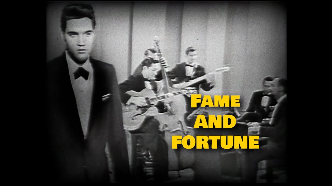 ELVIS PRESLEY - Fame and Fortune  (TV Special : Welcome Home Elvis)  [aired on May 12 1960] 4K