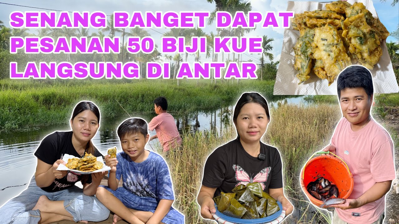 BIKIN TEMPE MENDOAN ALA SUAMI LEMBUT DI DALAM KRISPI DILUAR,DAN LIHAT IKAN KITA DAPAT DARI BUBU