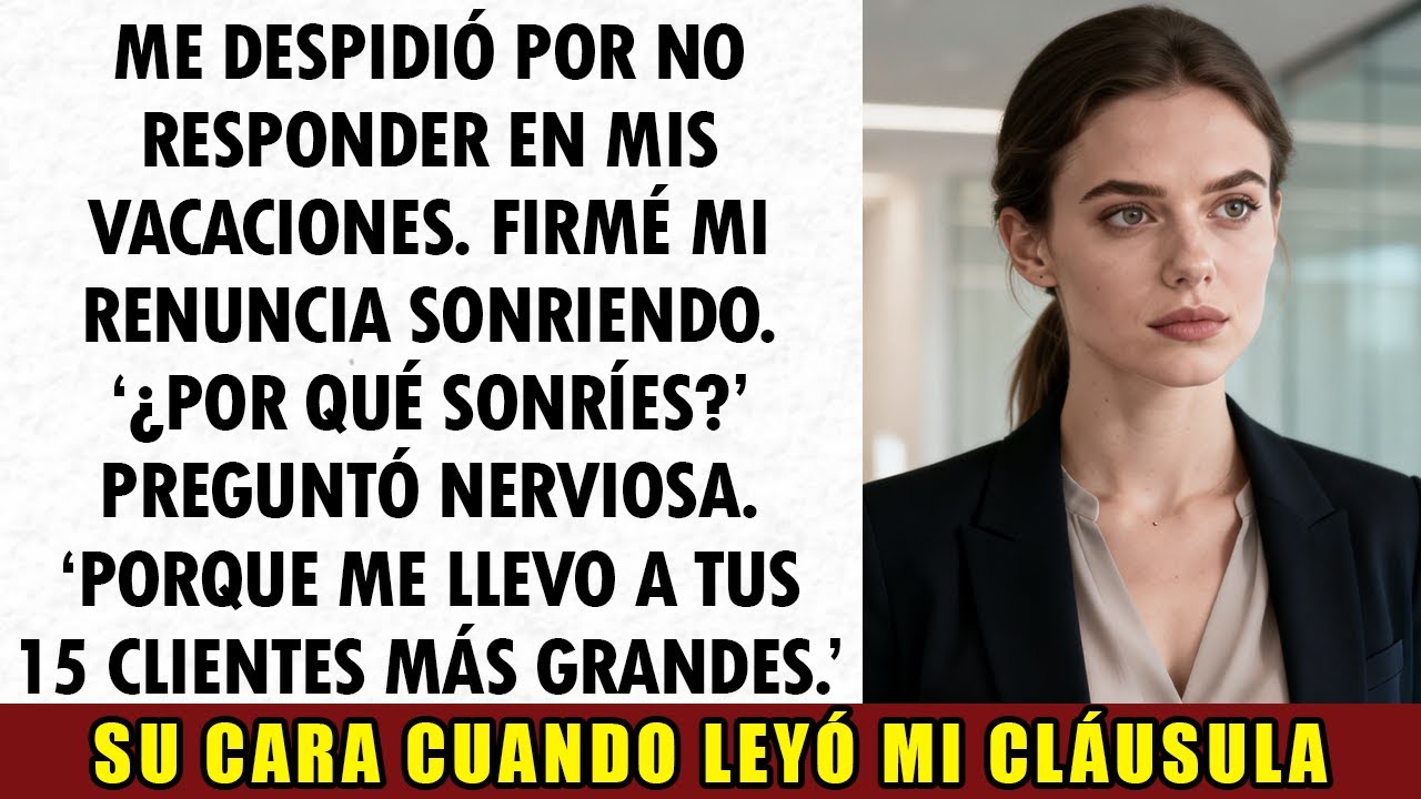 Mi Jefa Me Despidió por No Trabajar en Vacaciones… Pero Mi Cláusula de Salida Sacudió la Empresa