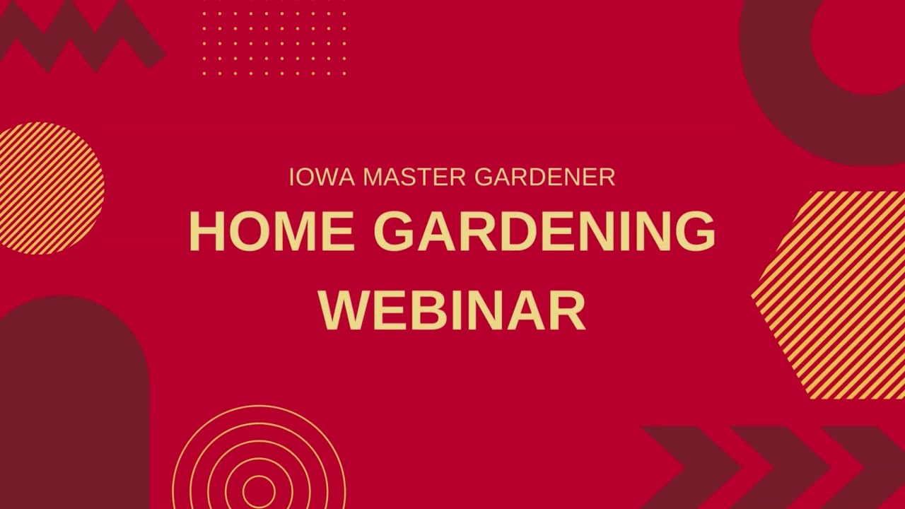 Home Gardening Webinar 2023: Harvesting & Preserving Herbs