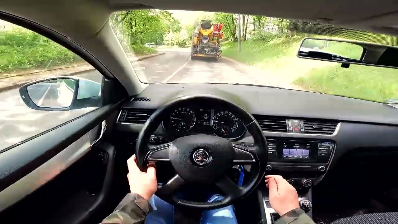 2014 Skoda Octavia III Combi 1.6 TDI (105 Hp) POV Test Drive