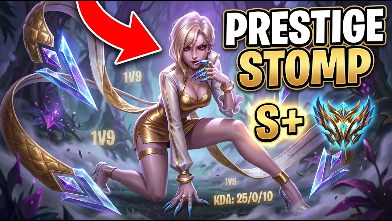 This Is How You Perfectly Stomp As Evelynn Jungle!