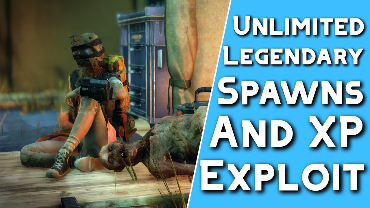 Fallout 76 - Unlimited Legendary Spawns and XP (Fallout 76 Exploit)