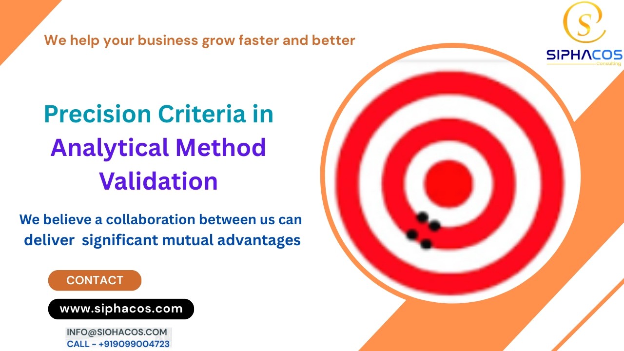 #240 SIPHACOS Precision Criteria in Analytical Method Validation
