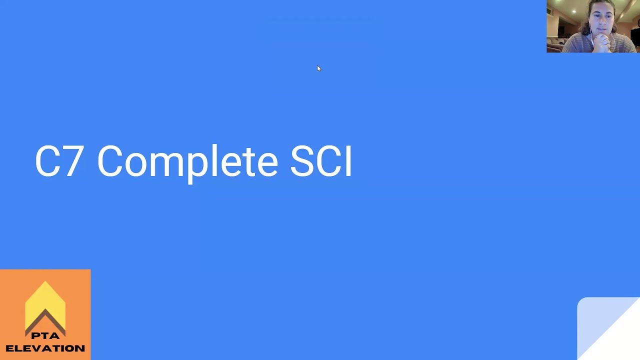 C7 Complete Spinal Cord Injury