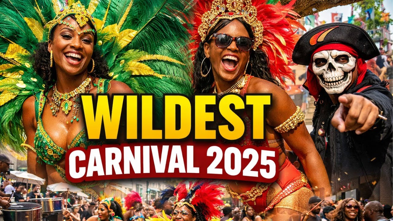 The Wildest Notting Hill Carnival 2025! | London Street Party