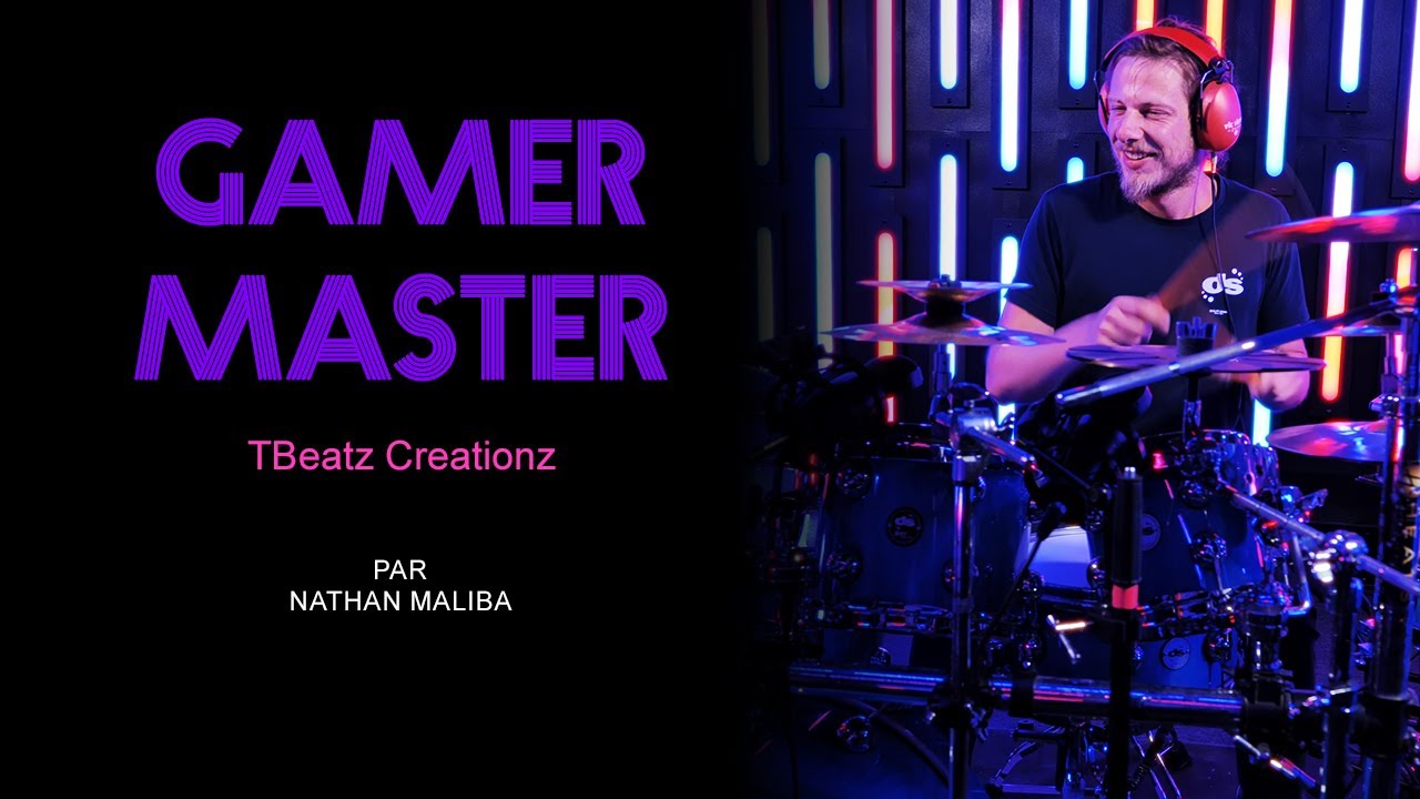 Gamer master by TBeatz Creationz -- Drum demo par Nathan Maliba