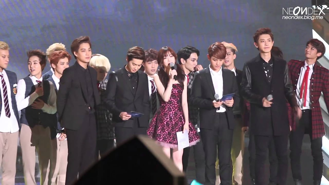 131114 멜론뮤직어워드 SHINee 샤이니, EXO 엔딩