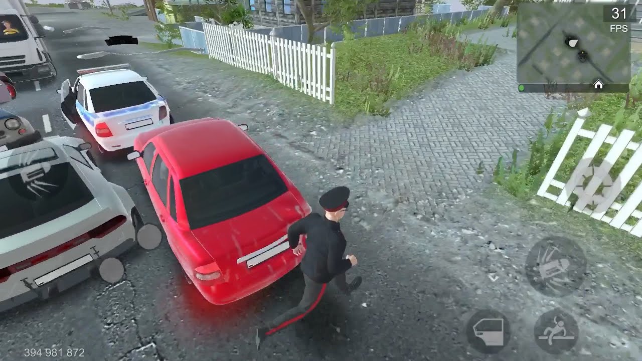 Police Patrol.   Hit and run causes huge crash!   Madout2 BCO