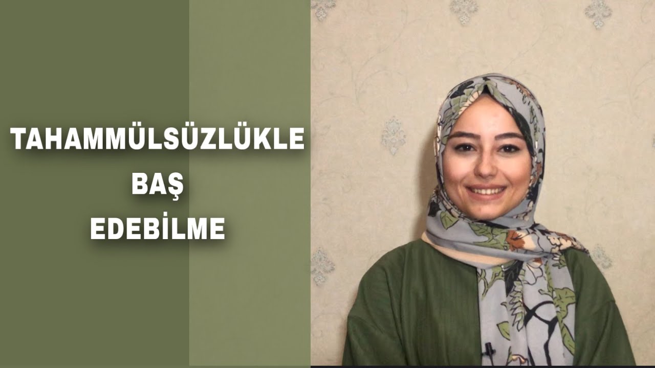Tahammülsüzlükle Baş Edebilme  | Psikolog İrem Oturaklıoğlu