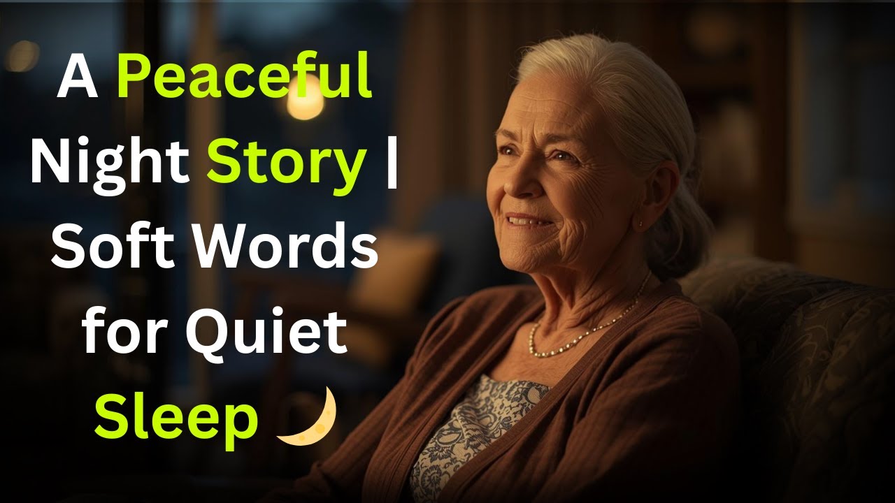 A Peaceful Night Story | Soft Words for Quiet Sleep🌙#PeacefulNight#BedtimeStory#CalmVoice#SleepStory