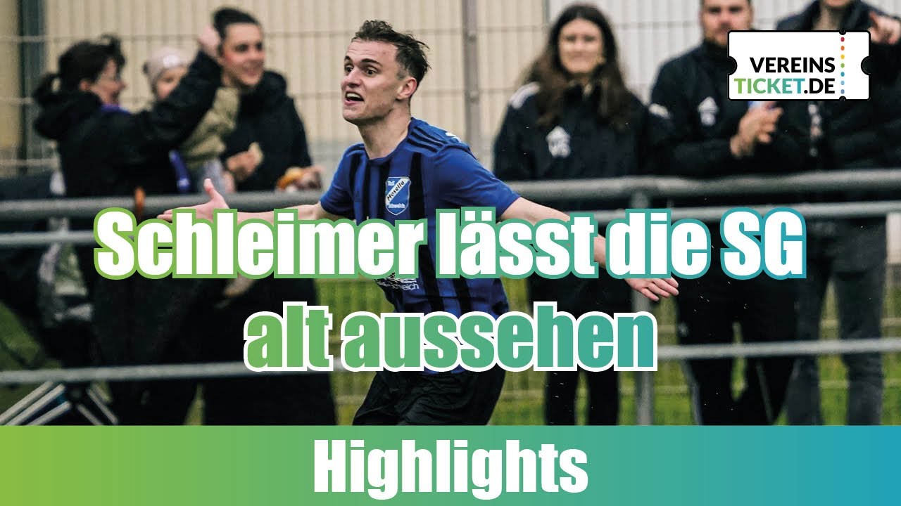 Schleimer lässt die SG Alt aussehen! TuS Mosella Schweich - SG Geisfeld