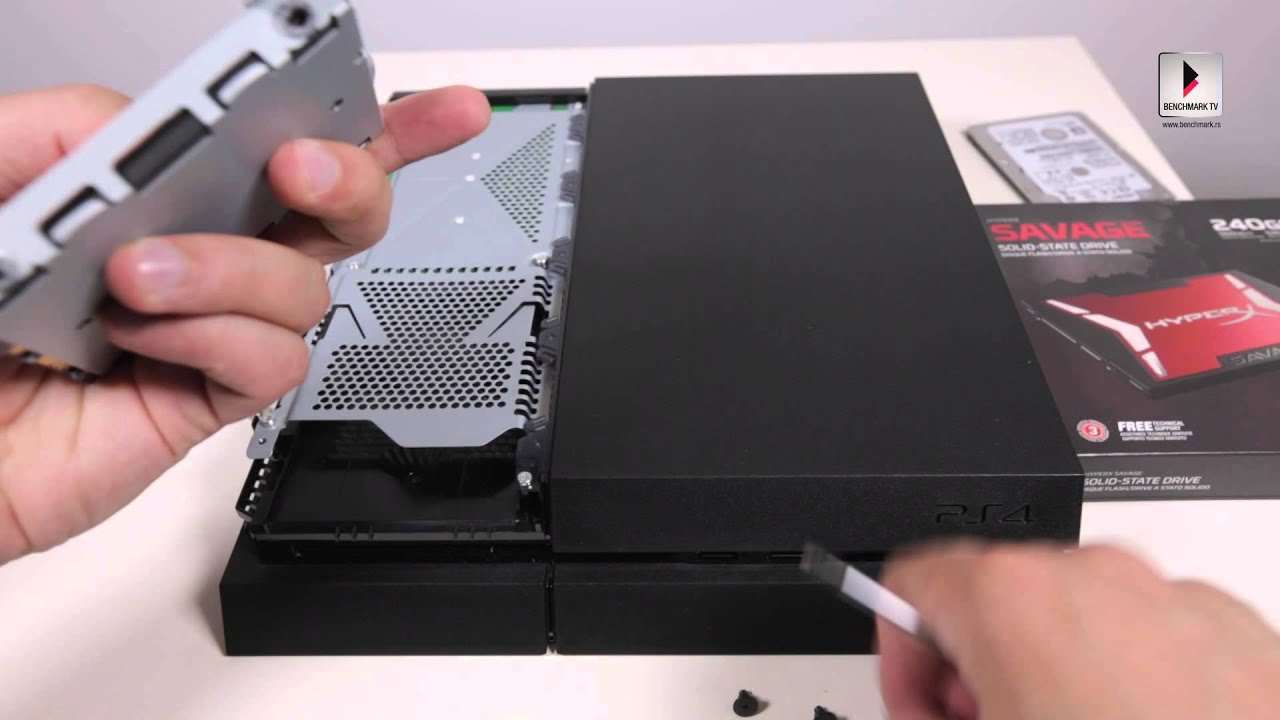 Tutorial: PS4 HDD-SSD swap