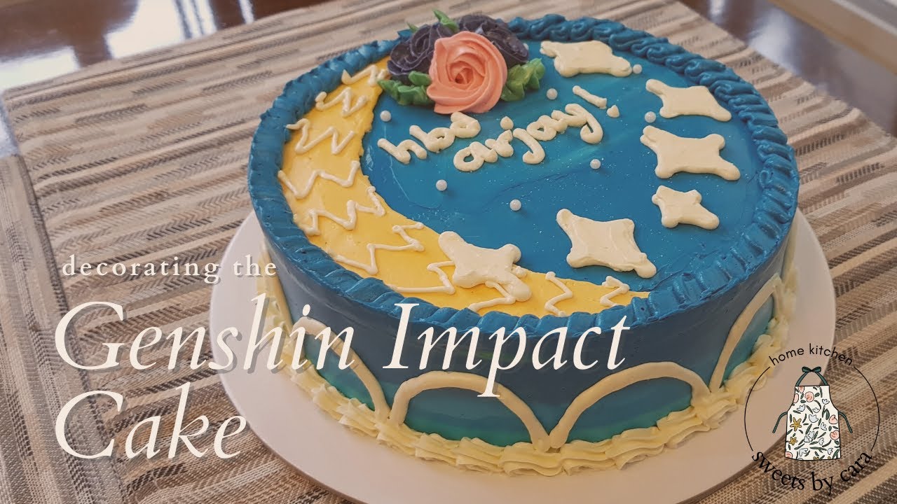 Genshin Impact Cake