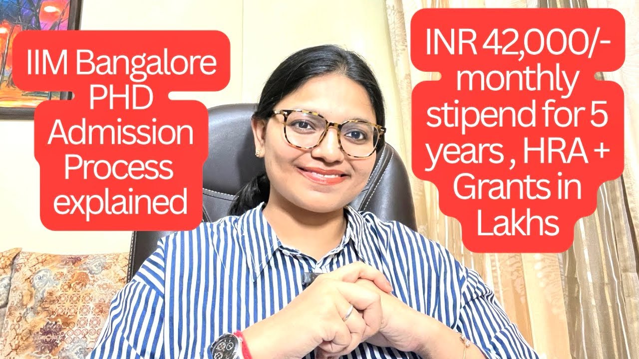 IIM Bangalore PhD Admission 2026 Huge Stipend and Grants in Lakhs – Apply Now!