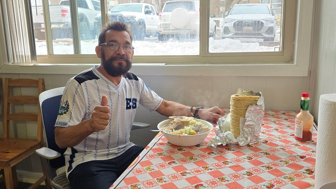 #usa🇺🇲🇸🇻🇳🇮 A disfrutar el rico sopon levanta muertos, una delicia 😋😋😋 al estilo salvadoreño !!!