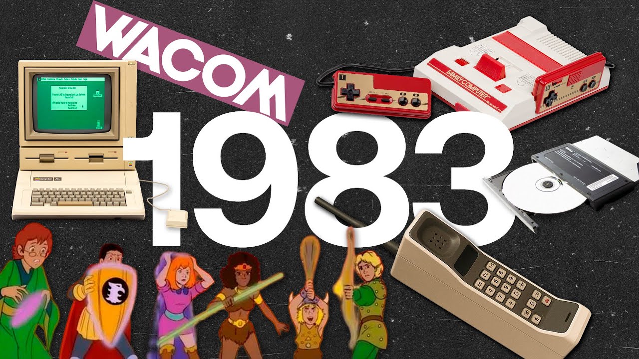 O ano do 1º CELULAR, do CD-ROM e o nascimento do NINTENDINHO (1983)