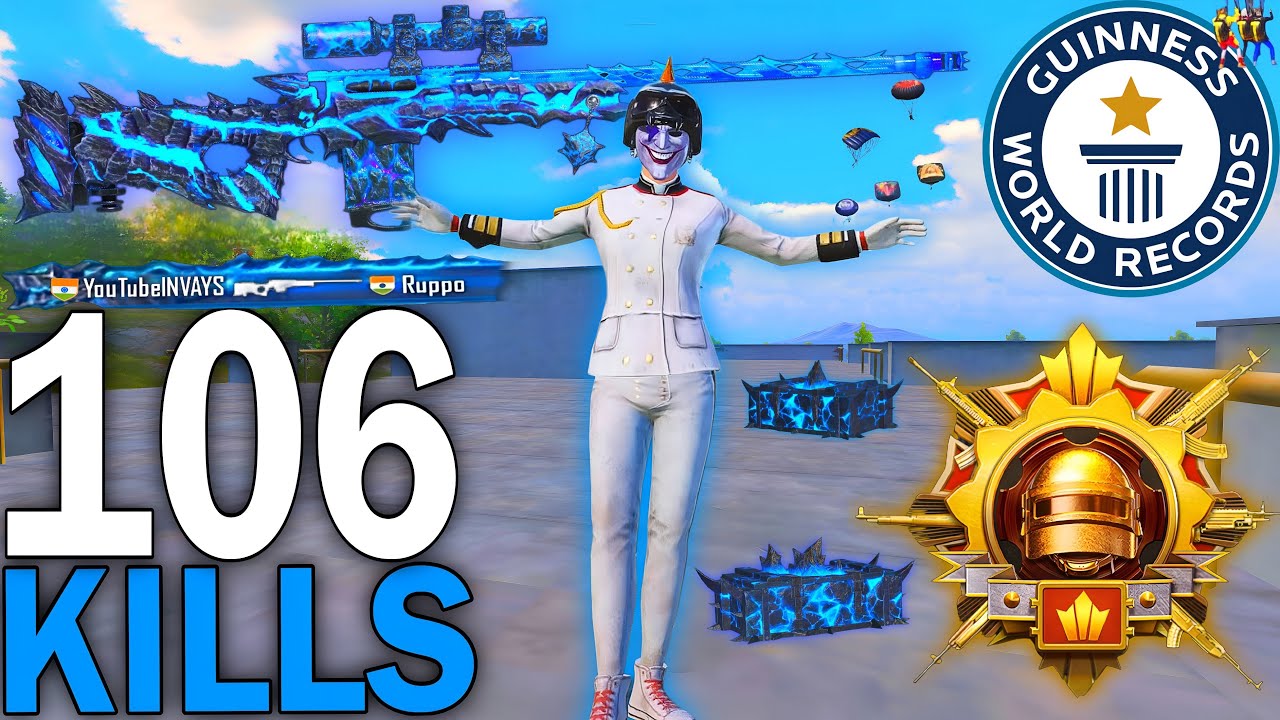 106 KILLS!😍INSANE SOLO vs SQUAD GAMEPLAY with BEST SET🥶PUBG MOBILE - BGMI