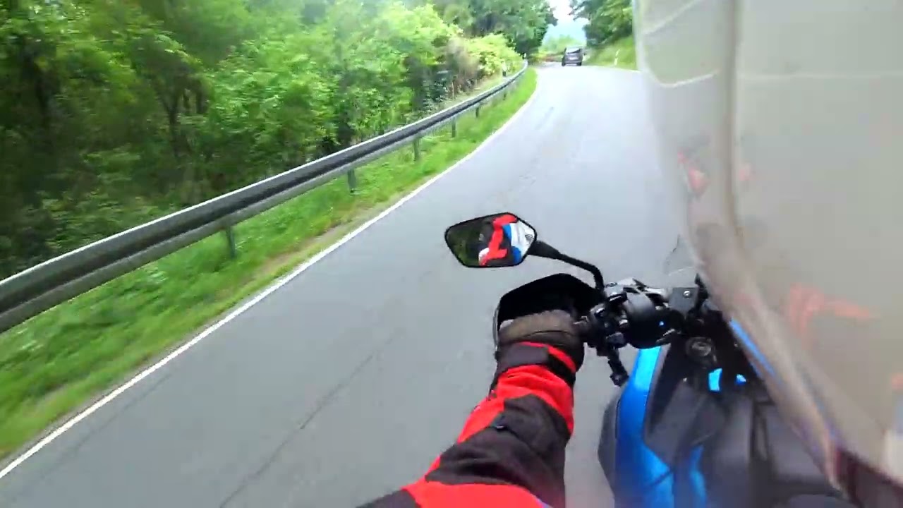 Mit der NC 750 durch die Rühler Schweiz bei Holzminden