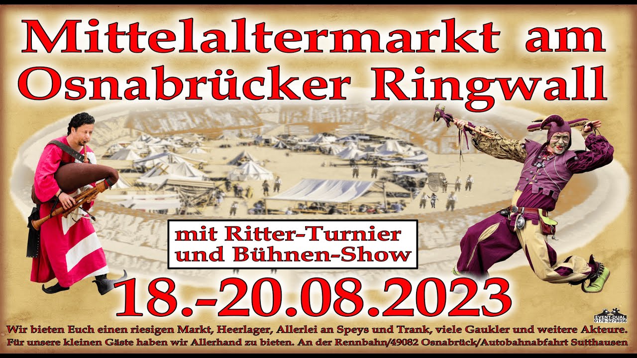 Mittelaltermarkt am Osnabrücker Ringwall
