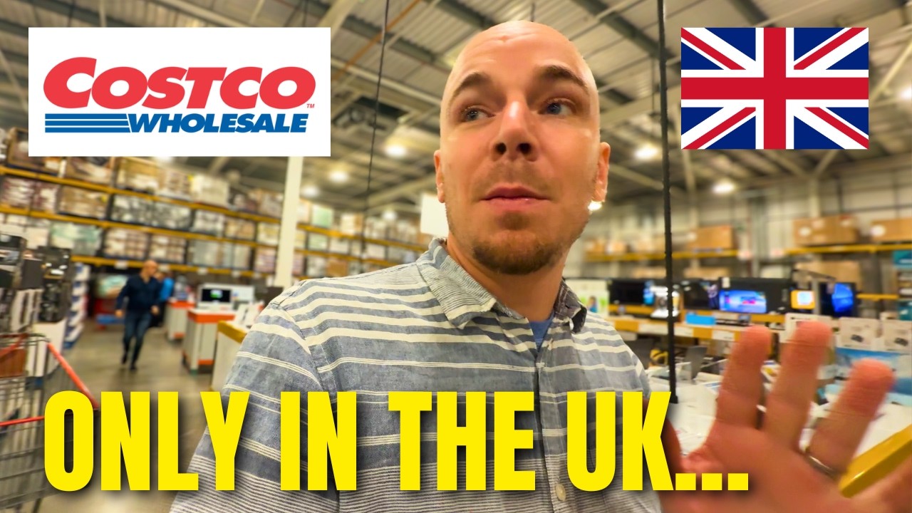 Costco is different in the UK...(NOT what I expected!) 🇬🇧