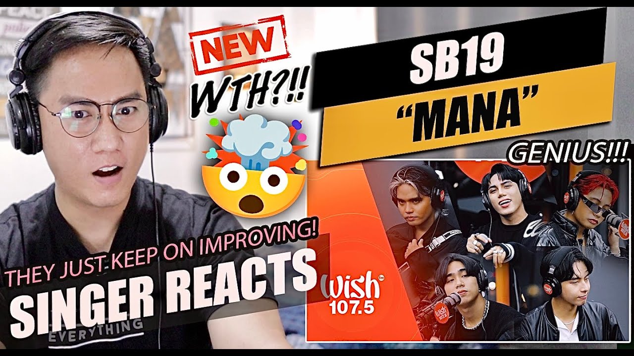 SB19 performs “Mana” LIVE on Wish 107.5 Bus | SINGER REACTION