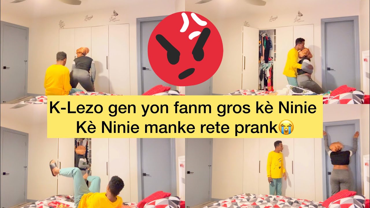 K-Lezo gen yon lot fanm gros 3 mois kè Ninie manke rete revange prank