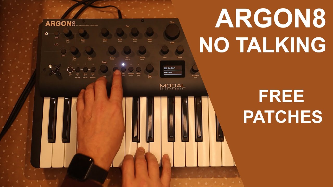 Argon8 | sounds | no talking | free patches