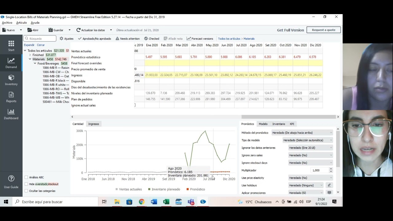 Software streamline GDMH