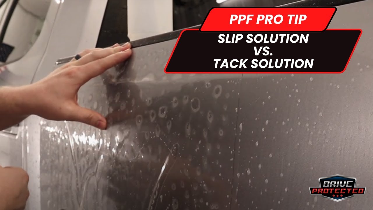 Советы PPF Pro: решение проблемы скольжения против липкости