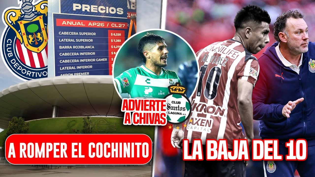 🚨CHIVAS! a Romper el Cochinito $ | La Baja del 10 | Guemez ADVIERTE al Rebaño | Noticias Chivas 